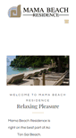 Mobile Screenshot of mama-beach.com
